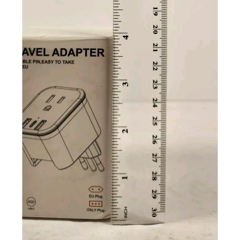 US‎ to EU Plug Adapter (8A5)